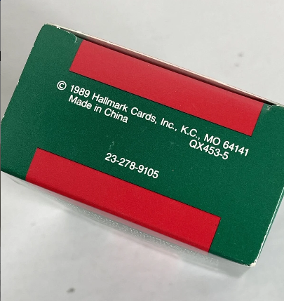 Playful Angel 1989 Handcrafted Ornament