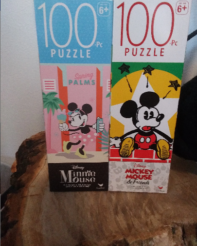 Mickey and Minnie Puzzles SET