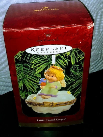 Vintage Little Cloud Keeper Keepsake Ornanment