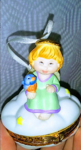 Vintage Little Cloud Keeper Keepsake Ornanment