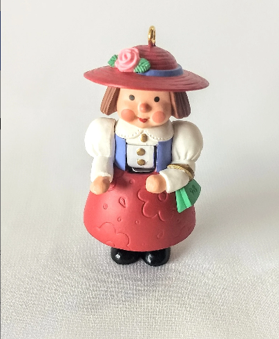 Vintage Keepsake Daughter Ornament Nutcracker