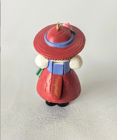 Vintage Keepsake Daughter Ornament Nutcracker