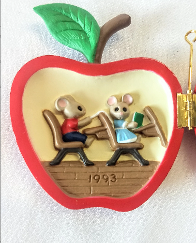 Vintage Teacher Hallmark Keepsake Ornament