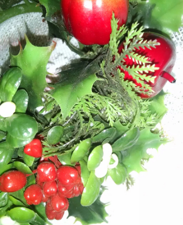 Christmas Wreath Candle Ring