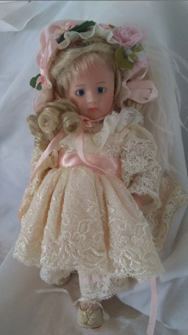 Vintage Porcelain Doll