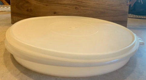 Sheer Tupperware Dividing Tray