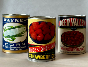 Vintage Can Labels