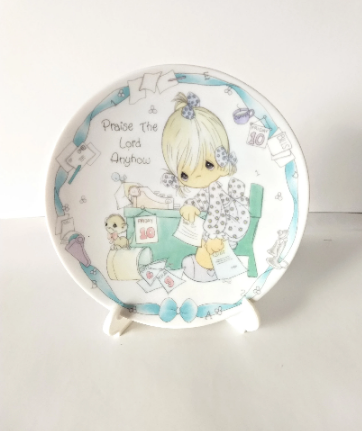 Vintage Precious Moments Plate