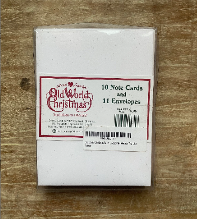 Old World Christmas Amelia Earhart "Hello" Cards