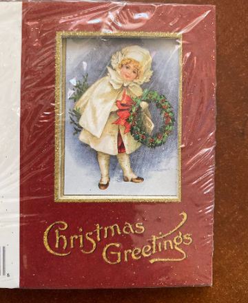 Retired Christmas Greetings Old World Christmas Mini Cards