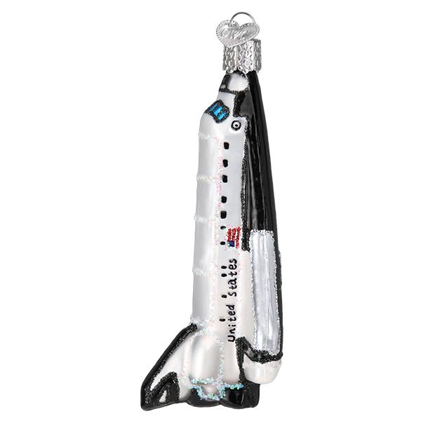 Space Shuttle Blown Glass Tree Ornament by Old World Christmas