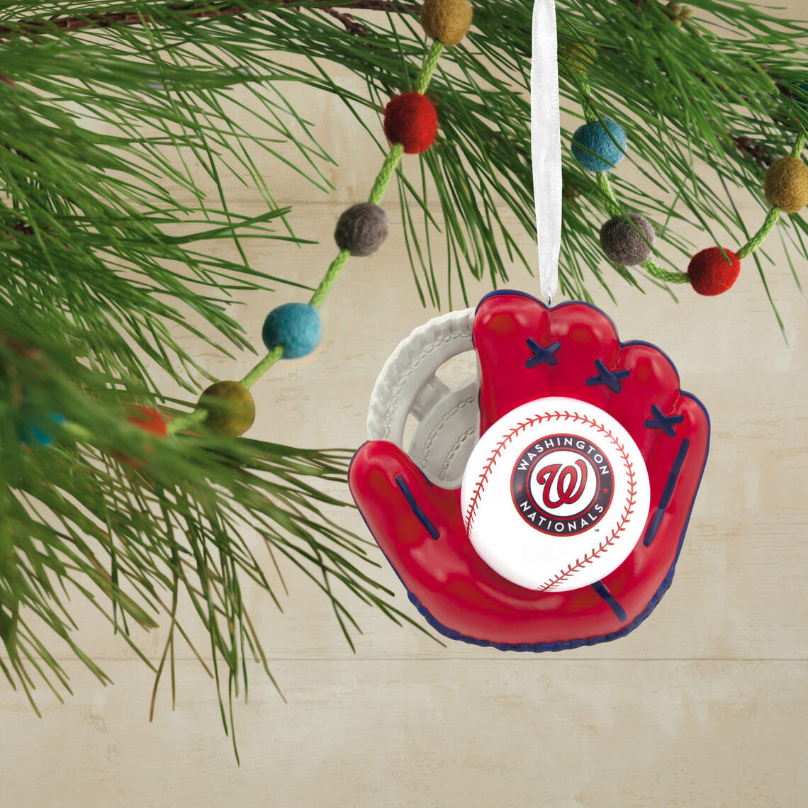 MLB Washington Nationals™ Baseball Glove - Hallmark Keepsake Ornament