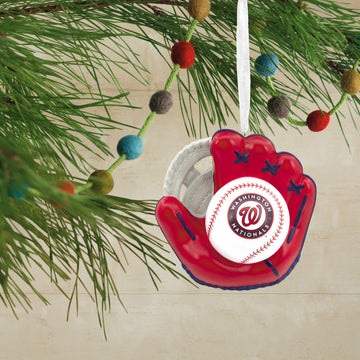 MLB Washington Nationals™ Baseball Glove - Hallmark Keepsake Ornament