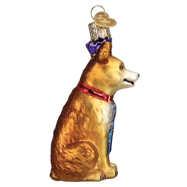 World's Best Dog Blown Glass Tree Ornament by Old World Christmas