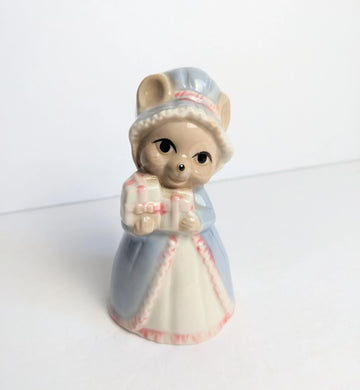 Vintage Gifting Mouse Bell