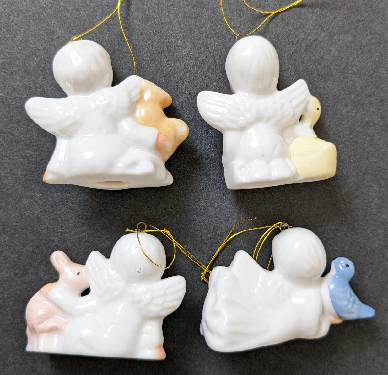 Vintage Angel Christmas Ornaments