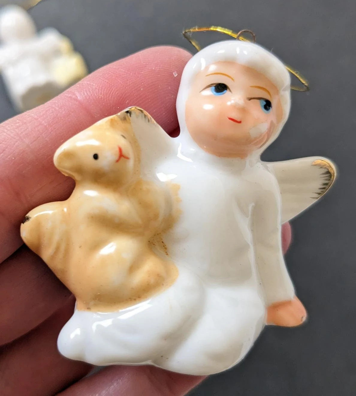 Vintage Angel Christmas Ornaments