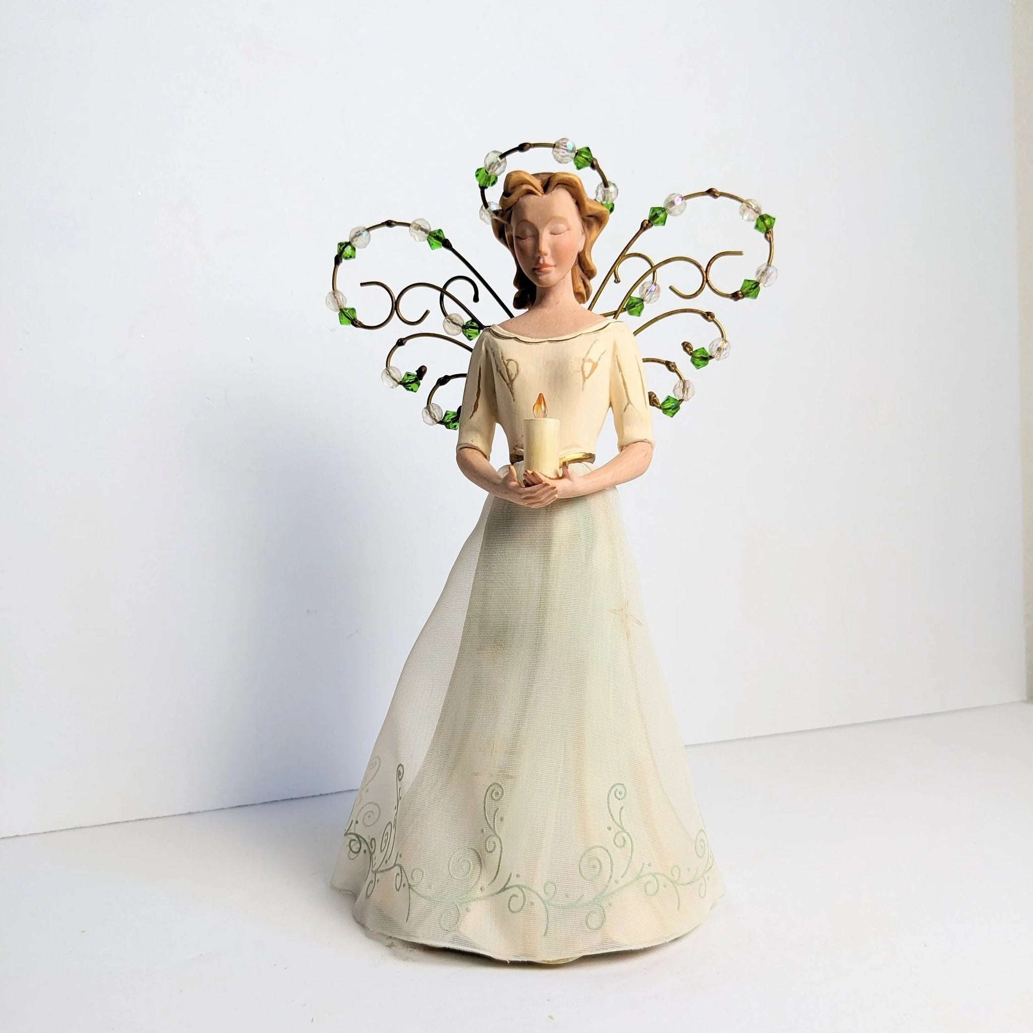 Yuletide Harmony Christmas Angel Tree Topper