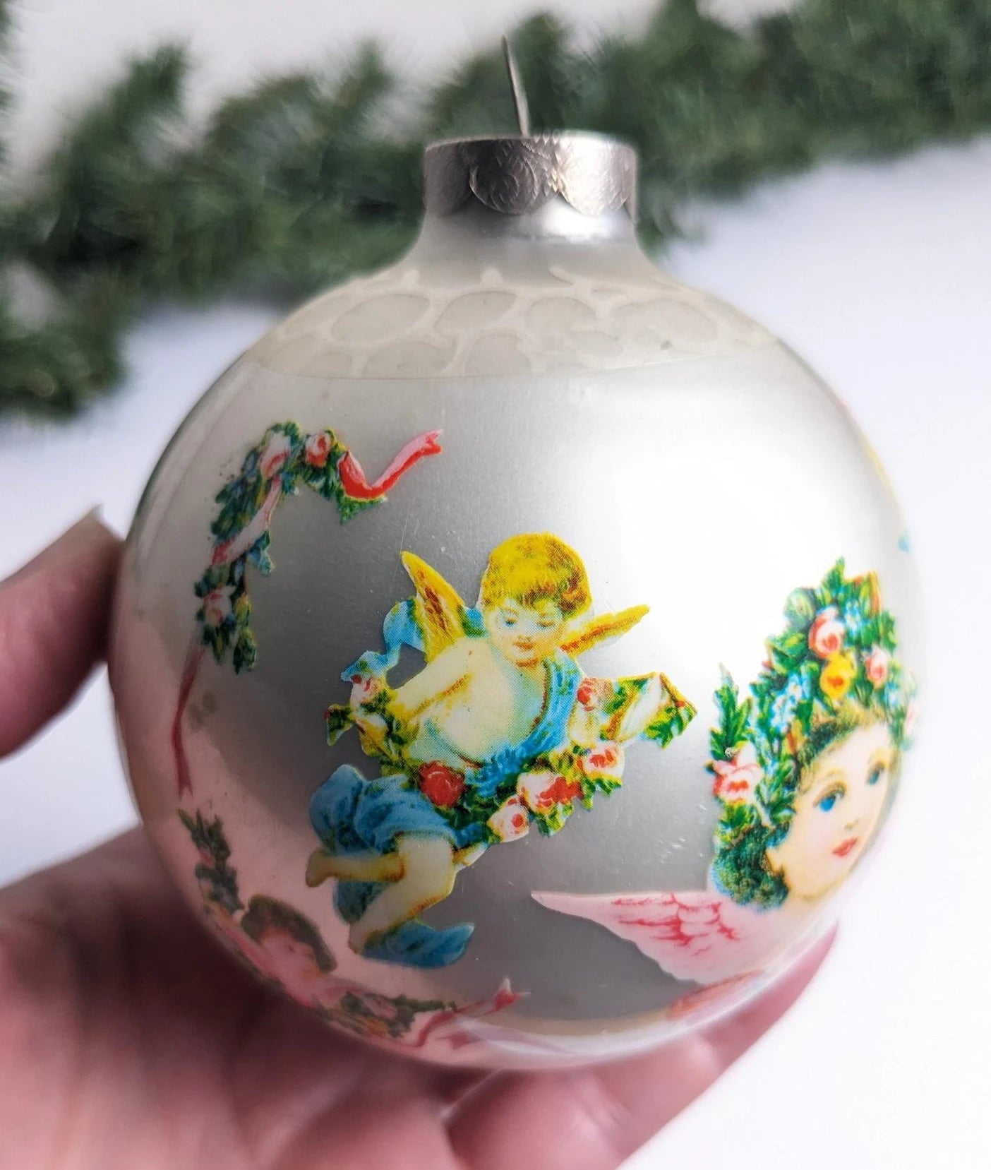 Vintage Angel Christmas Ornament