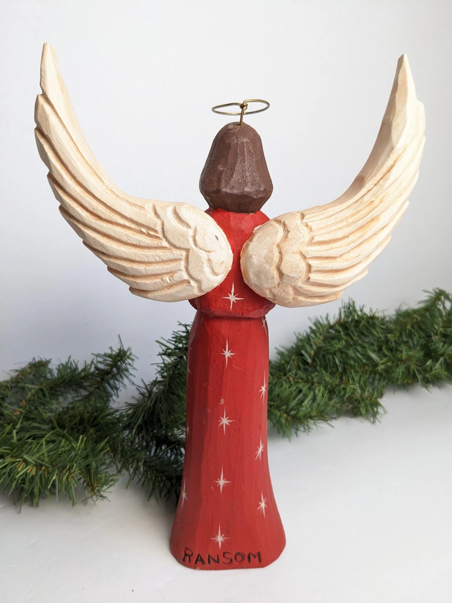 Ron Ransom Folk Art Christmas Angel