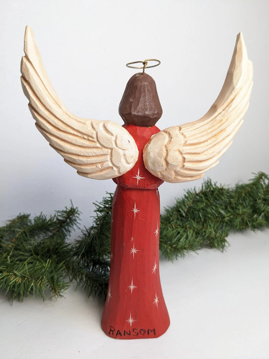 Ron Ransom Folk Art Christmas Angel