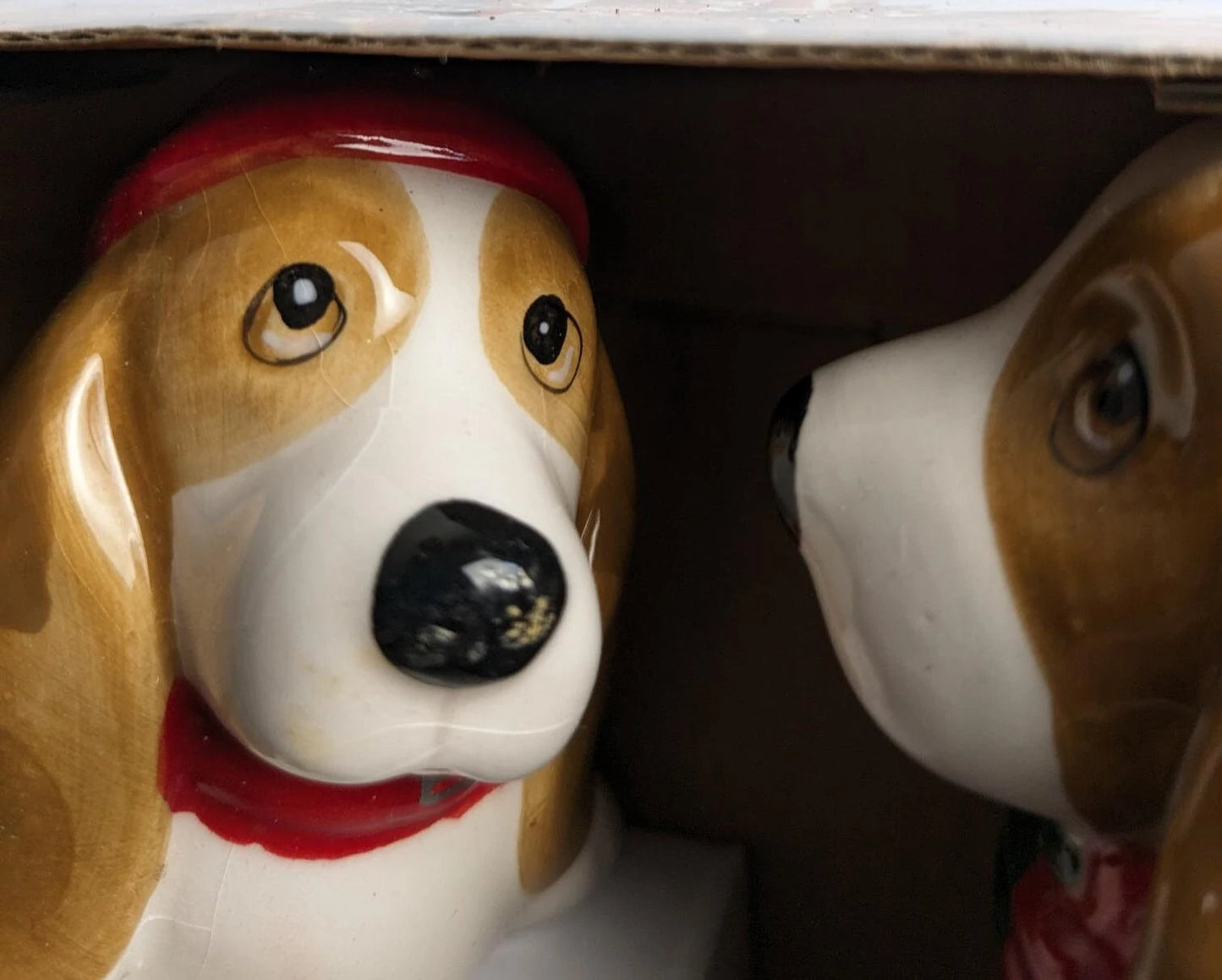 Basset Hound Salt & Pepper Shakers