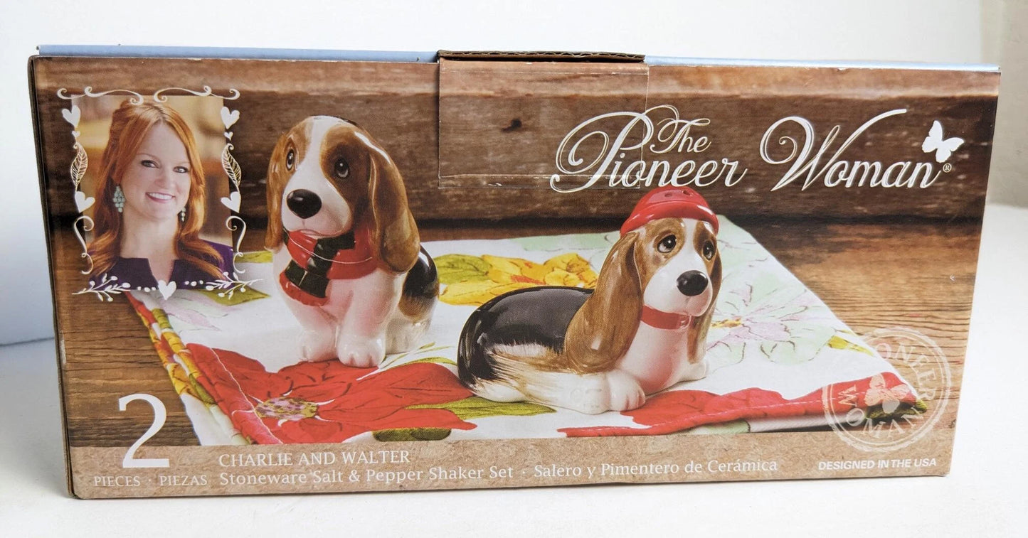 Basset Hound Salt & Pepper Shakers