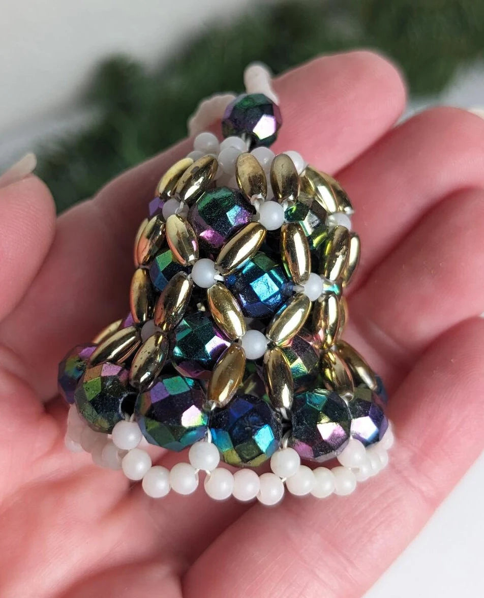 Vintage Handmade Beaded Ornaments