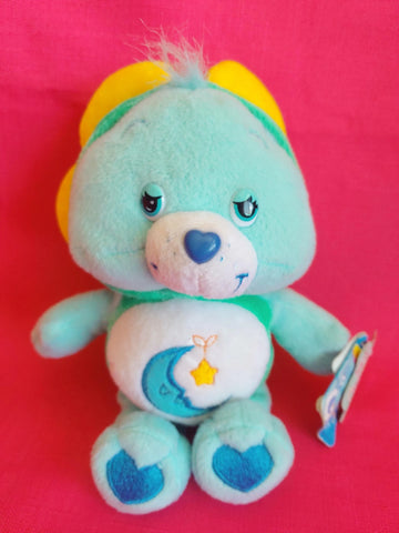 2005 Special Edition Care Bear - Natural Wonders Bedtime Blue Plushie Stuffed Animal