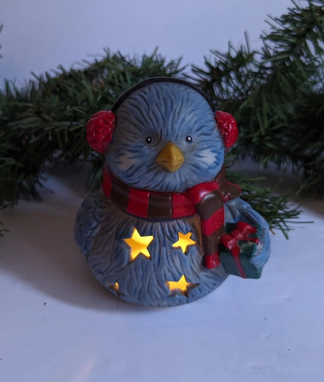 Christmas Bird Tea Light Holders