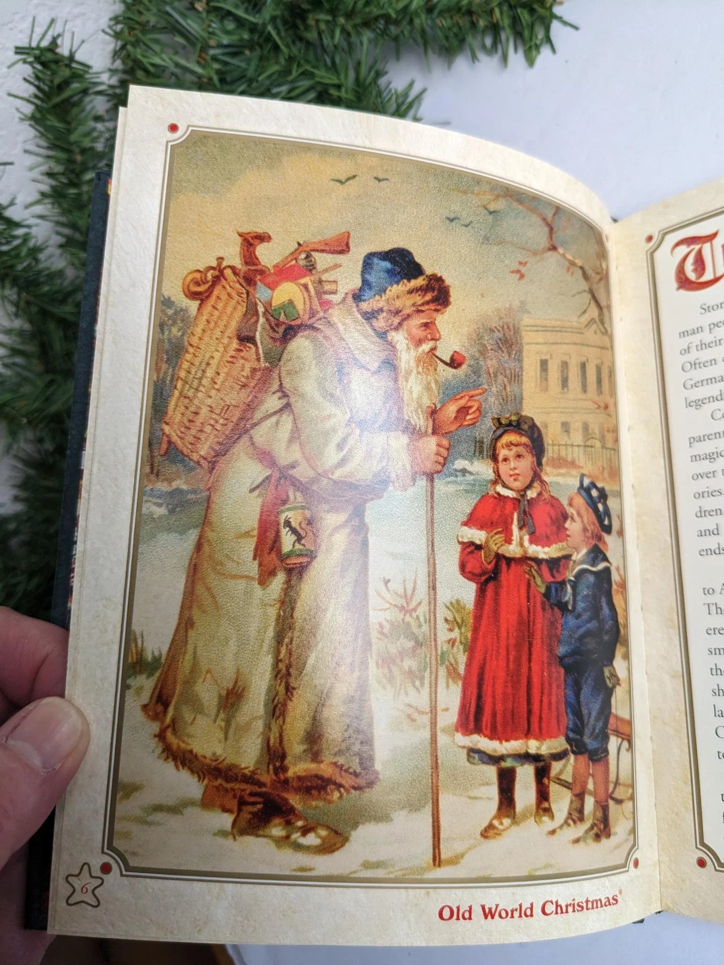 Old World Christmas Ornament Legends Book