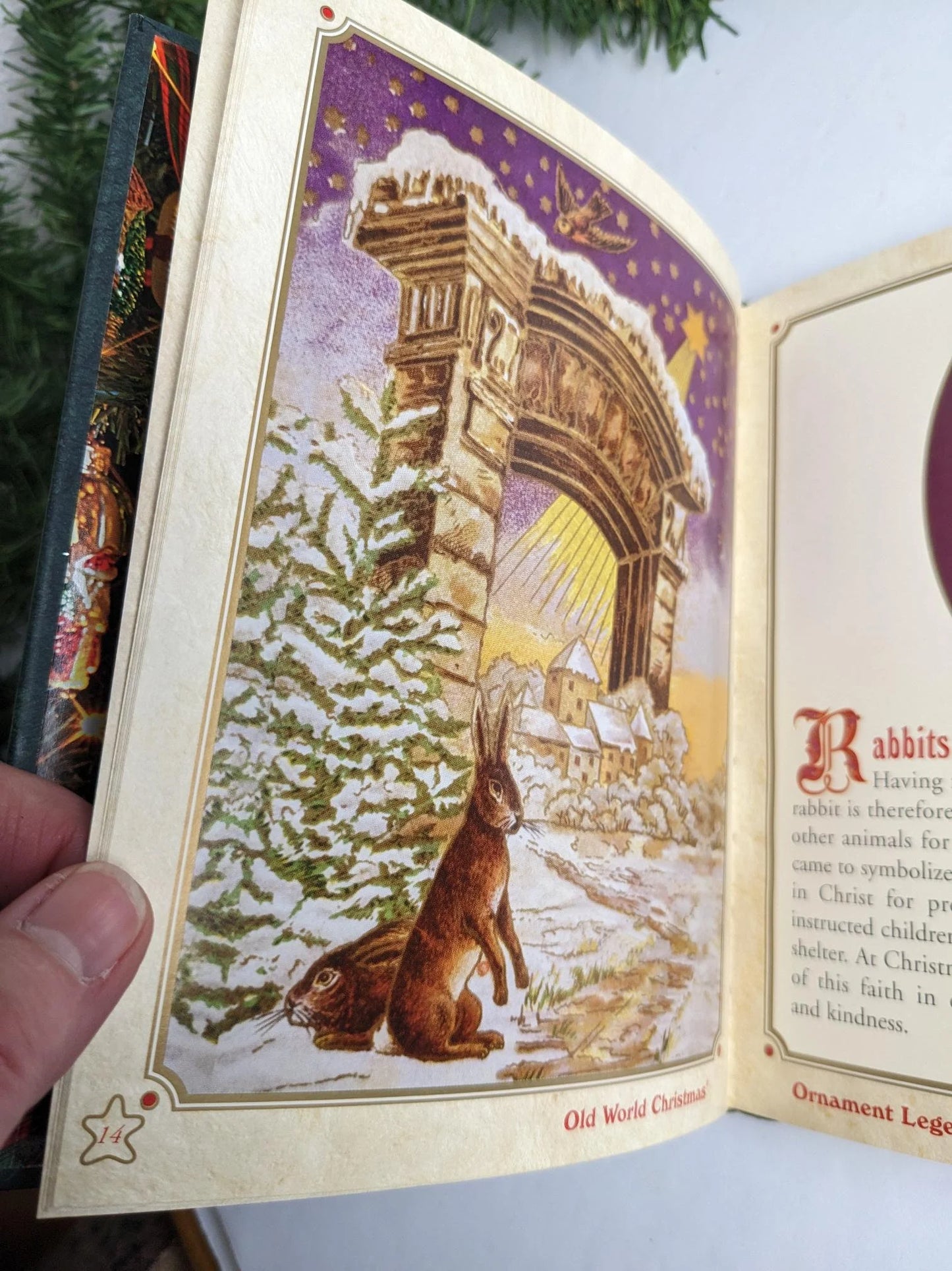 Old World Christmas Ornament Legends Book