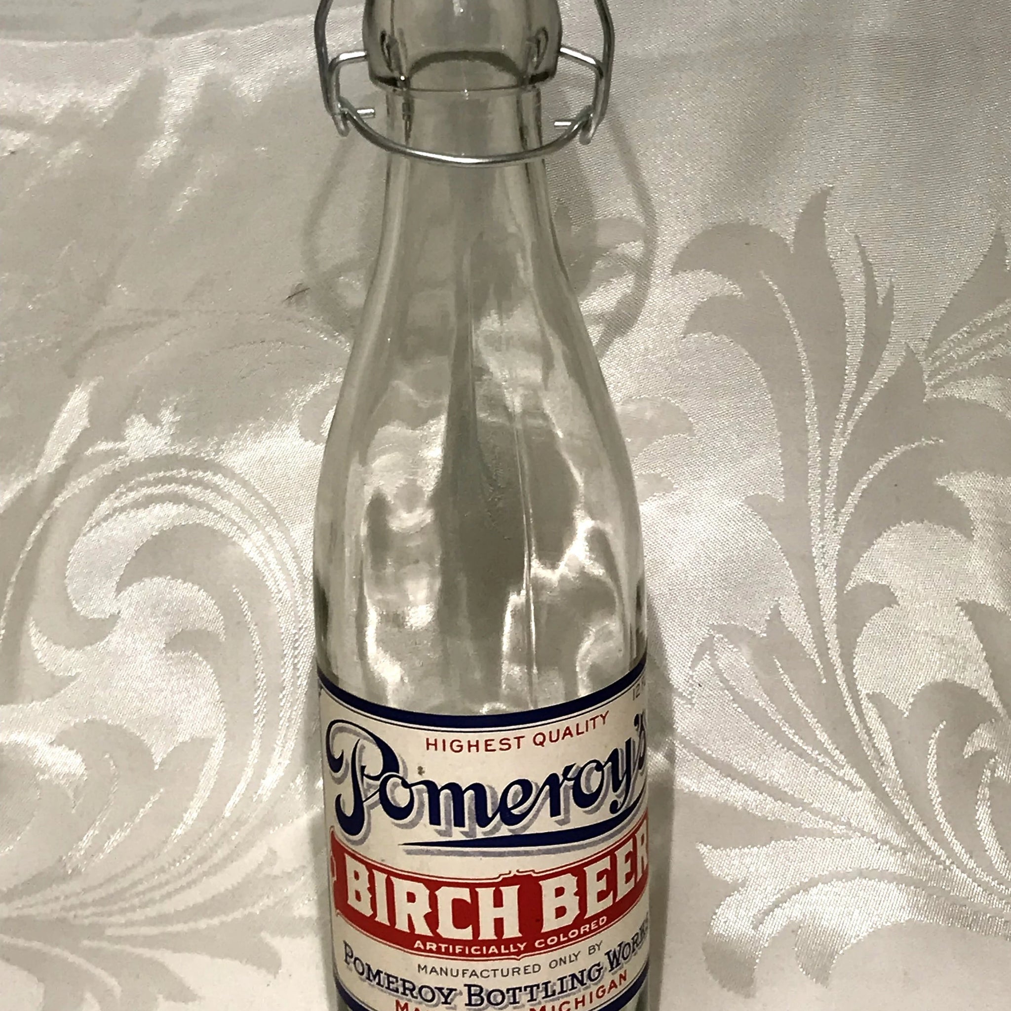 Antique Style Decorative Birch Beer Bottle