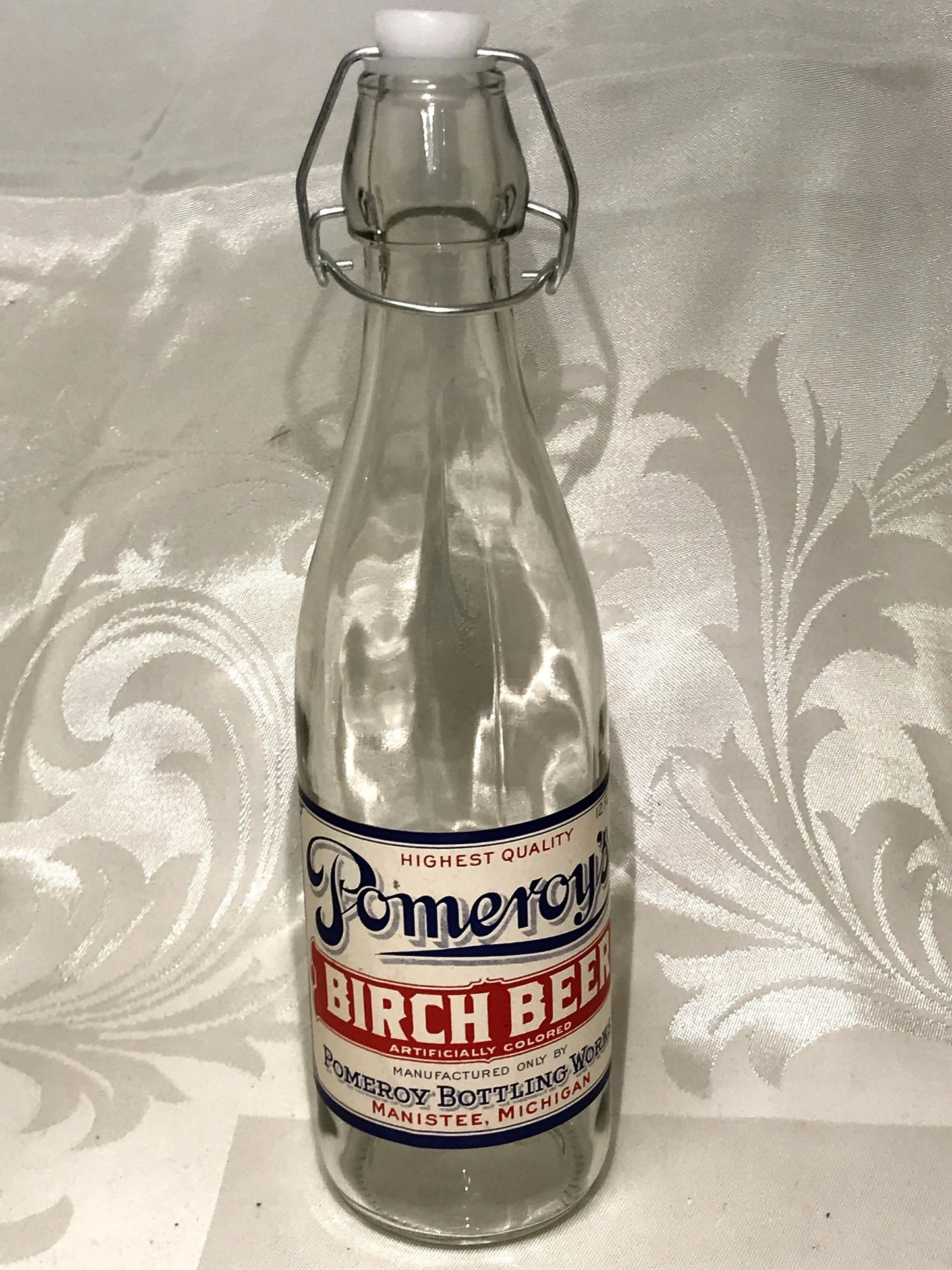 Antique Style Bottle  Decorative Birch Beer Bottle