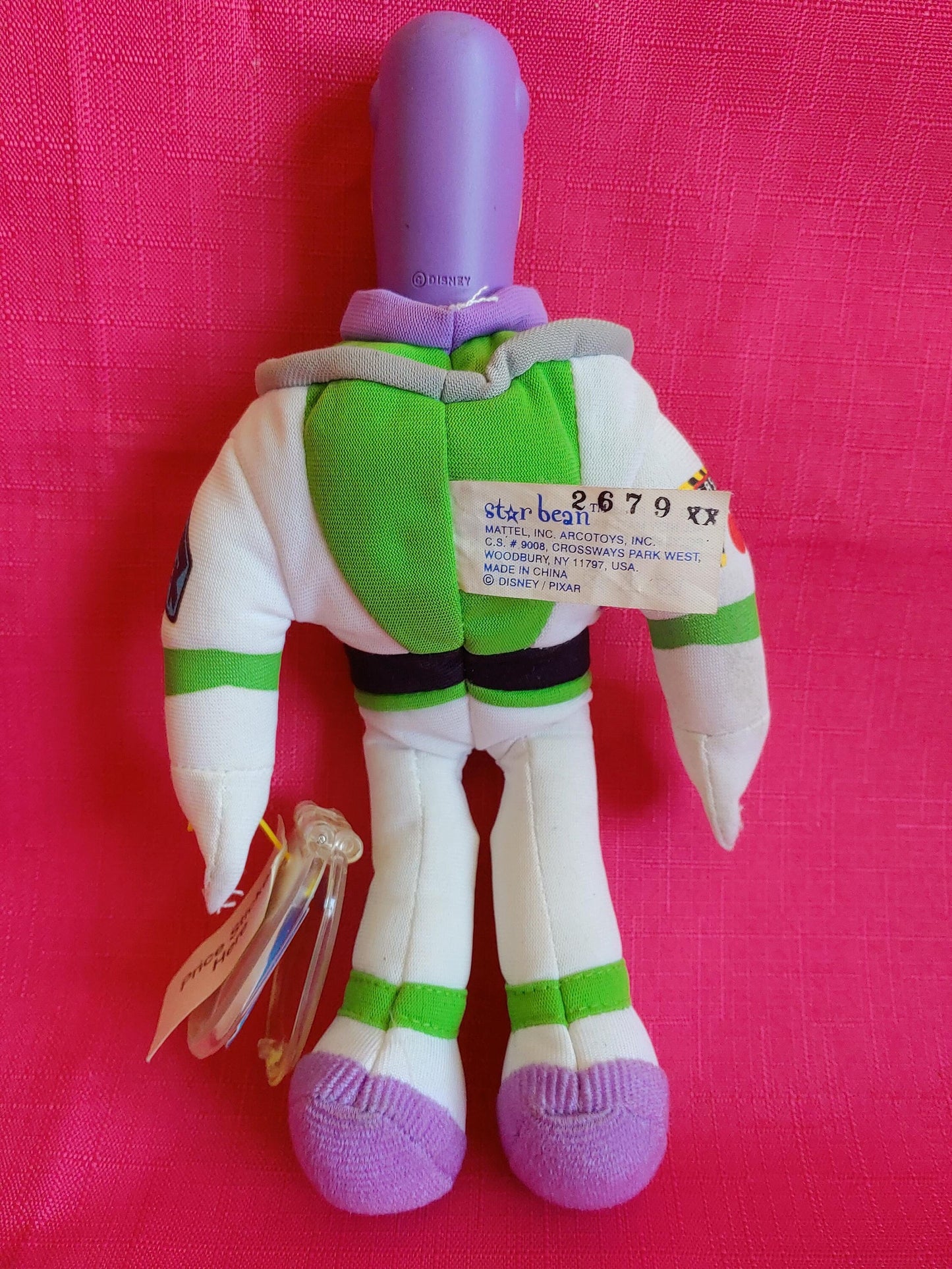 Vintage Disney Buzz Lightyear Bean Bag Doll