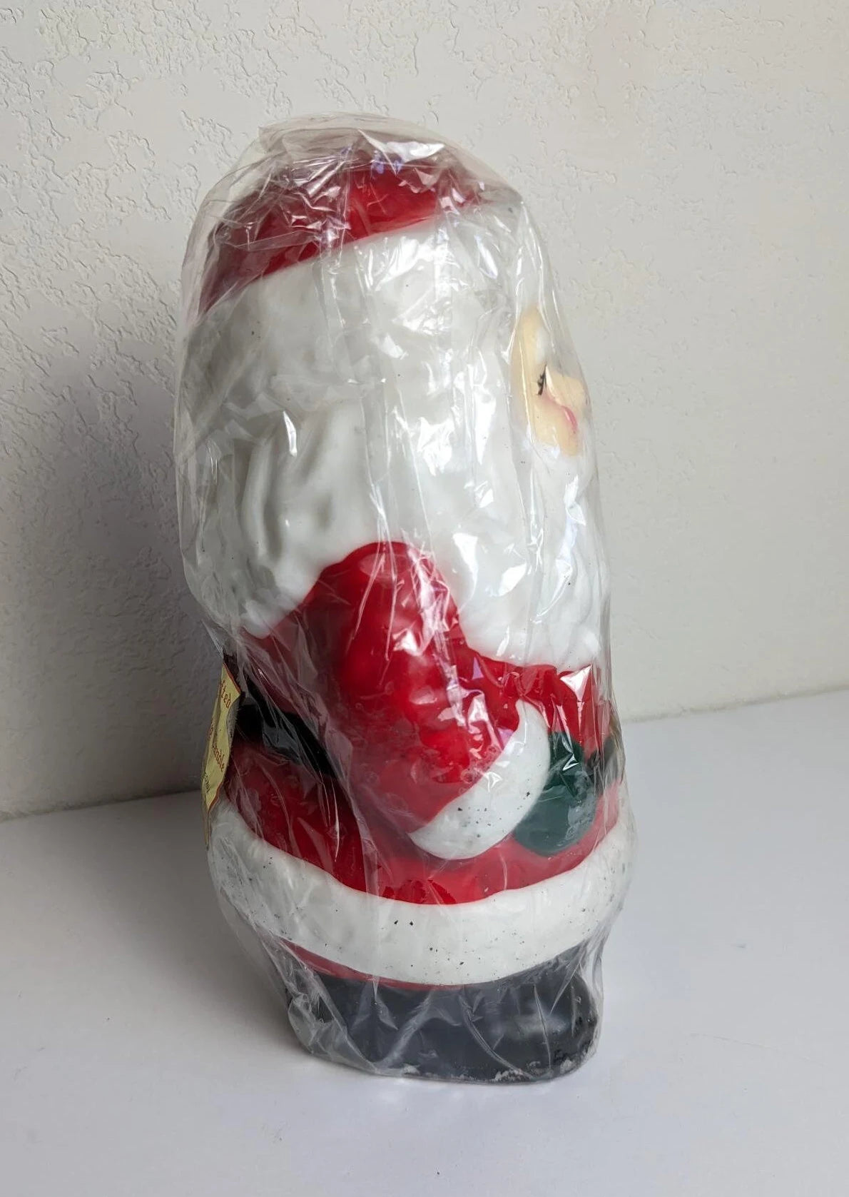 Large Vintage Santa Novelty Christmas Candle