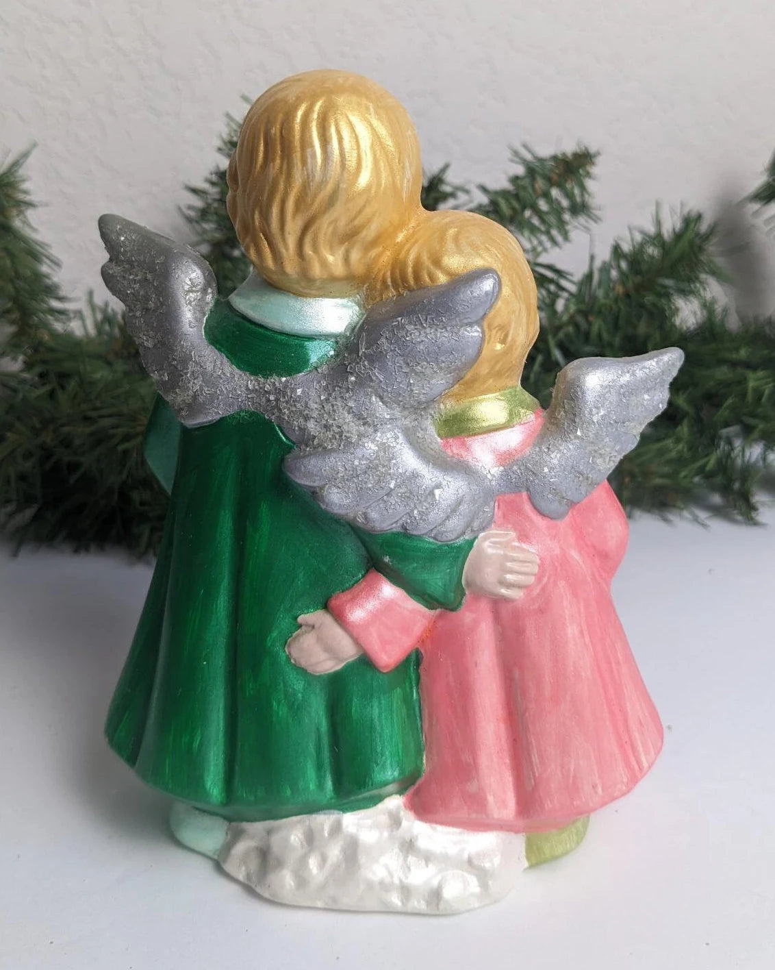 Vintage Ceramic Caroling Christmas Angels