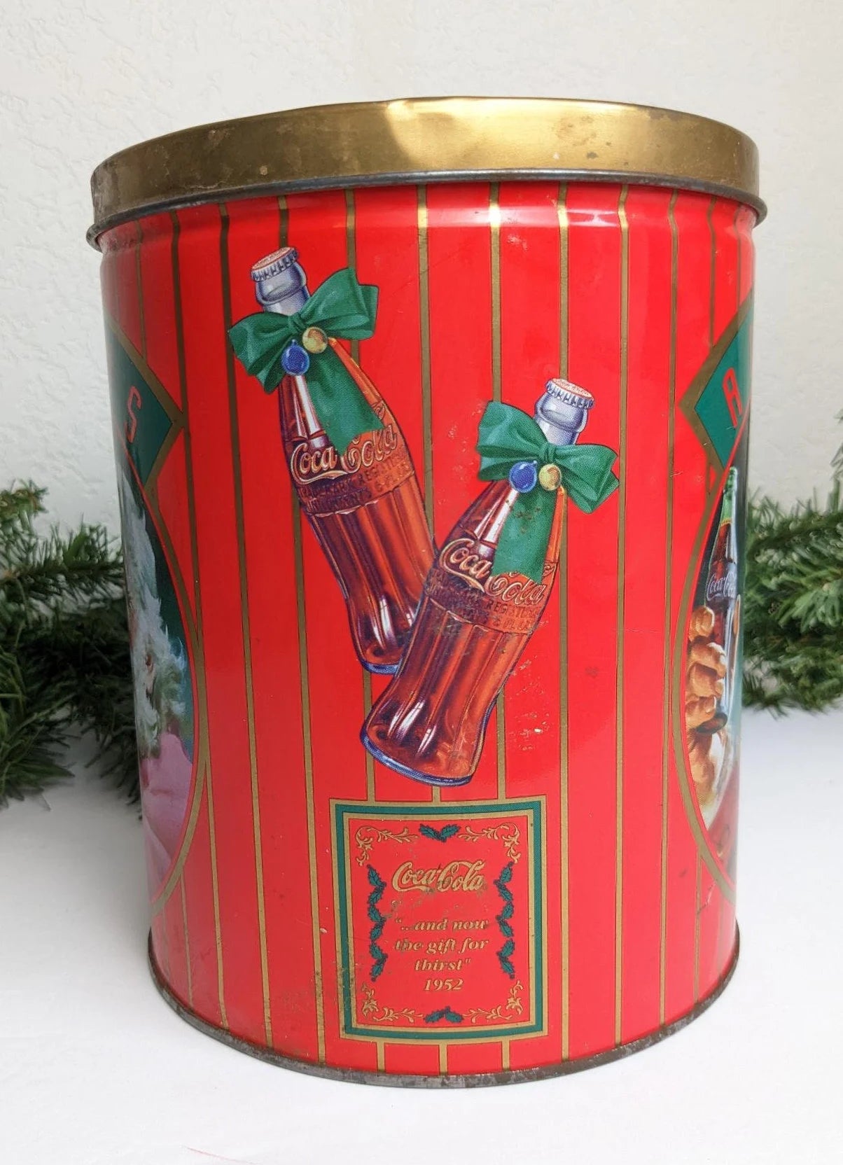 Always Coca Cola Santa Claus Christmas Tin