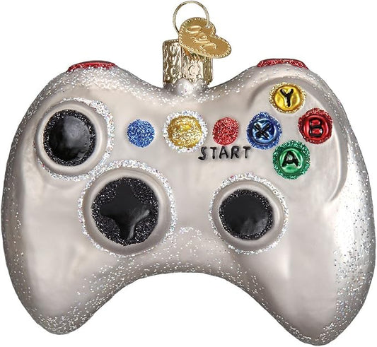Old World Christmas® Video Game Controller Glass Ornament