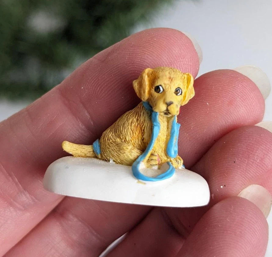 Vintage 1999 Dept 56 Village Cat and Dog Accessories