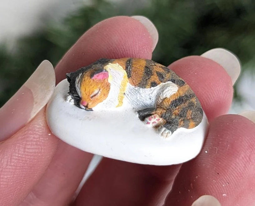 Vintage 1999 Dept 56 Village Cat and Dog Accessories