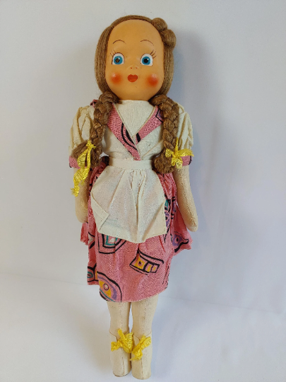 Vintage Poland Doll with Braids