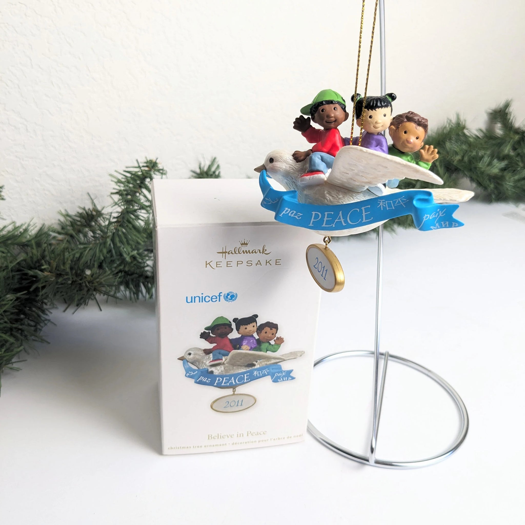 Believe in Peace - Hallmark Keepsake Ornament 2011