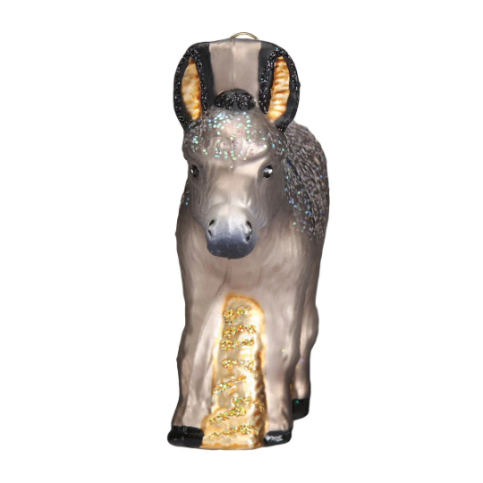 Donkey Old World Christmas Ornament