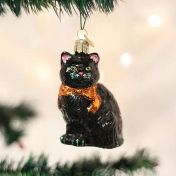 Halloween Kitty Old World Christmas Ornament