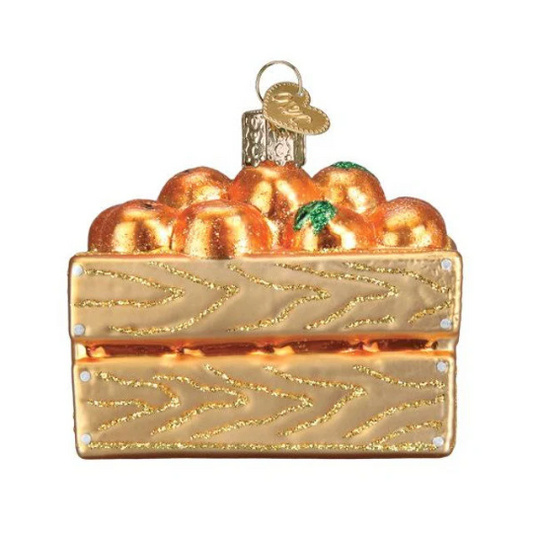 Hand Picked Oranges Old World Christmas Ornament