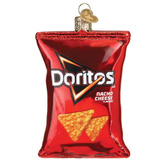 Doritos Old World Christmas Glass Ornament