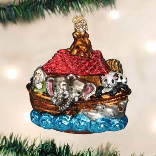 Noah's Ark Old World Christmas Ornament