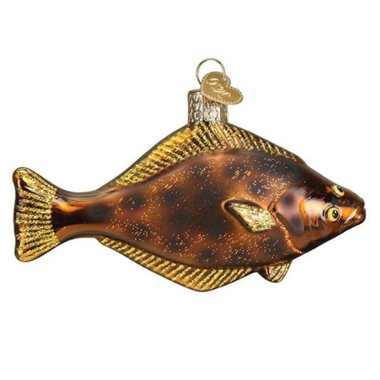 Halibut Old World Christmas Ornament