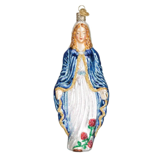 Virgin Mary Old World Christmas Ornament